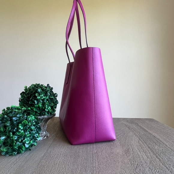 Kate Spade Molly Tote with Wristlet Metallic Pink - Picture 9 of 17